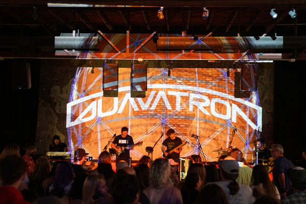 Band on stage
